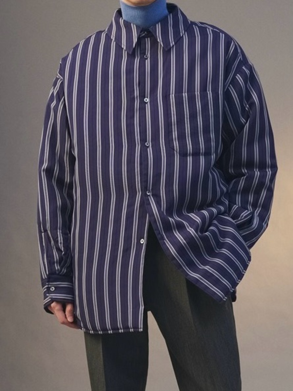 ZARA Padded Oversized Shirt Jacket